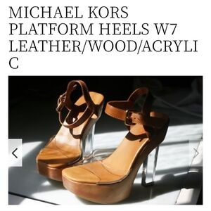 Michael Kors platform heels